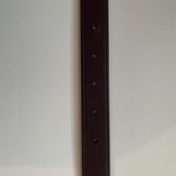 NWT Coach Women’s Classic Buckle Cut-To-Size Reversible Leather Belt - Picture 6 of 7